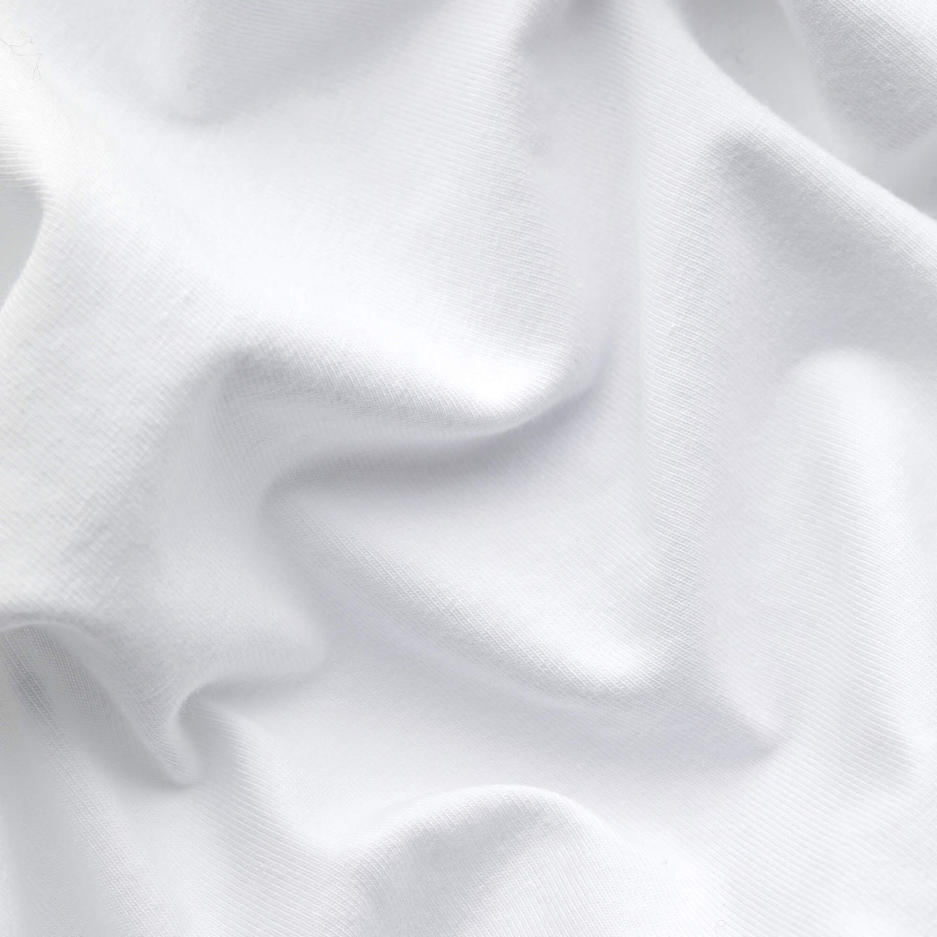 Spannbettlaken Easy von Schlafgut in Farbe full-white aus 100% Baumwolle Stoff
